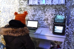 Desk Mod #4. Station IOI or Some Thoughts on Isolation, Observation and Ice, Installation View (desk)