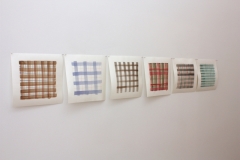 Installation View: Small Plaids