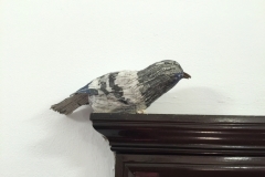 Susan Hamburger: "Pigeon," 2016 papier mâché