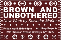 exhibition flyer